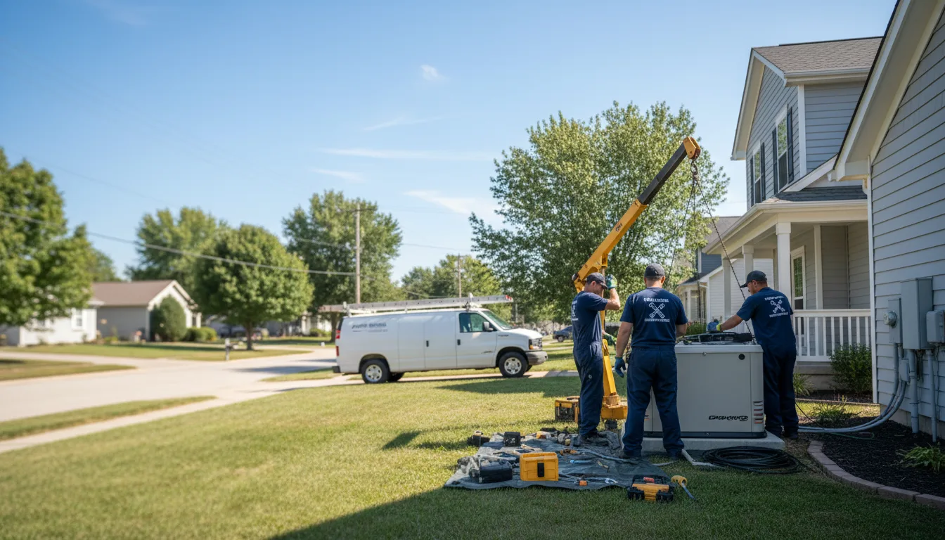 Generator Installation in Mcgraws, WV near me